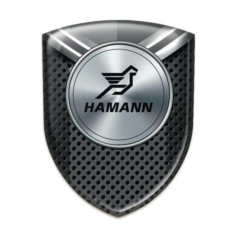 Hamann Resin Sticker Perforated base with Grey Detail Model 