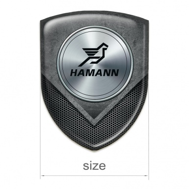 Hamann Tuning Badge Scratched Stone Motive