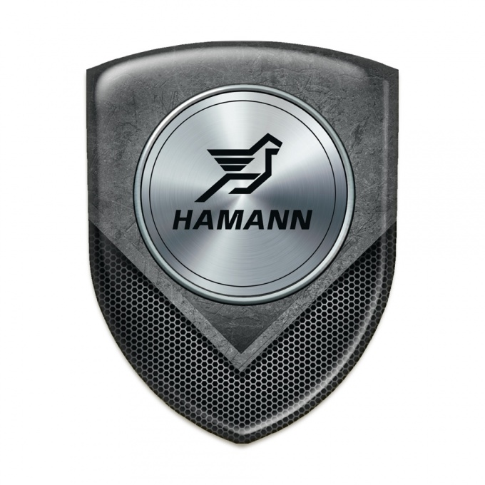Hamann Tuning Badge Scratched Stone Motive