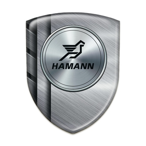Hamann Self Adhesive Car logo Emblem Steel Plates Model 