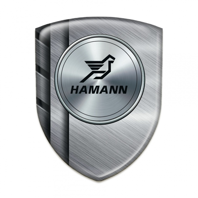 Hamann Self Adhesive Car logo Emblem Steel Plates Model 