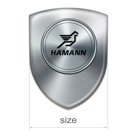 Hamann Auto Emblem Racing Edition Silver Model 