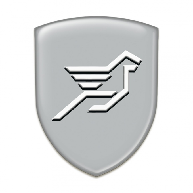 Hamann Self Adhesive Emblem Logo Grey Base Big Logo 