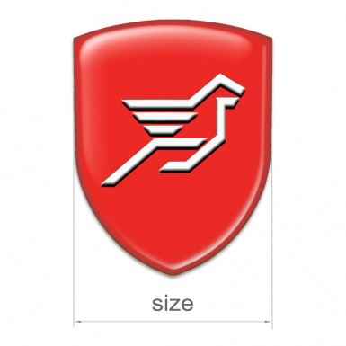Hamann Domed Emblem Red Base Big Logo 