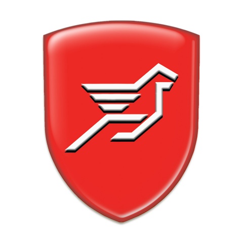 Hamann Domed Emblem Red Base Big Logo 