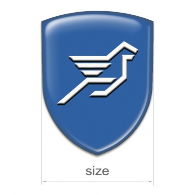 Hamann Silicone Emblem Blue base Big Logo 