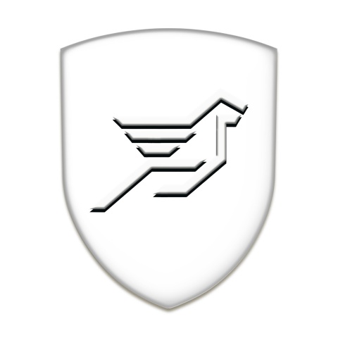 Hamann Emblem Exterior White Base Big Logo 
