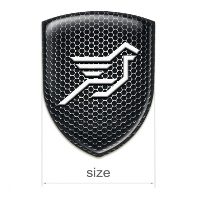 Hamann Emblem Interior Perforated Steel Big Logo 