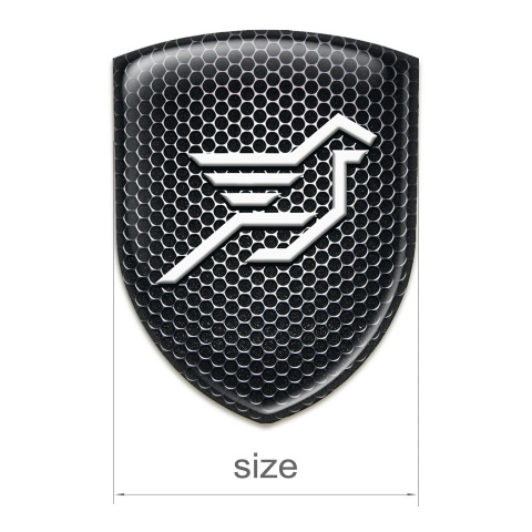 Hamann Emblem Interior Perforated Steel Big Logo 