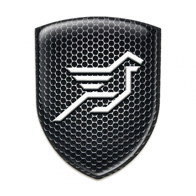 Hamann Emblem Interior Perforated Steel Big Logo 