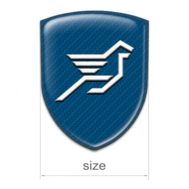 Hamann Car Accessories Badge avy Blue carbon Base Big Logo 