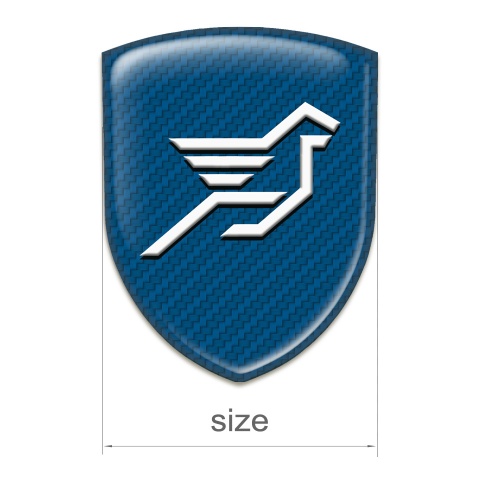 Hamann Car Accessories Badge avy Blue carbon Base Big Logo 