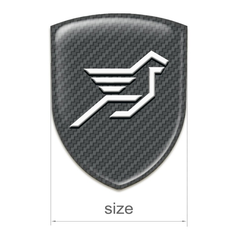 Hamann Car Accessories Badge Dark Grey Base with Big Logo 