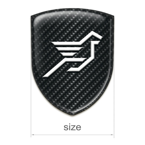 Hamann Silicone Badge dark carbon Base Big Logo 