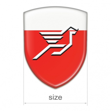 Hamann Tuning Emblem Red White Base Big Logo 