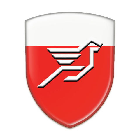 Hamann Tuning Emblem Red White Base Big Logo 