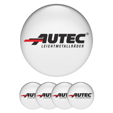 Autec Wheel Emblems White Edition