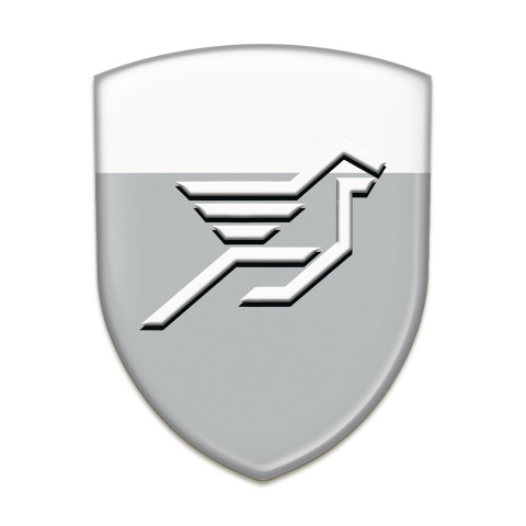 Hamann Domed Emblem Grey White Base Big Logo 