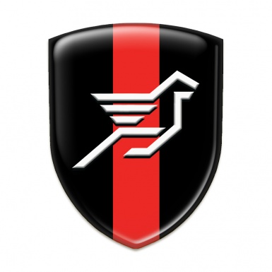 Hamann Silicone Emblem Black with Red band Base Big Logo 