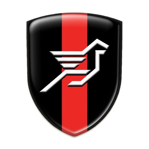 Hamann Silicone Emblem Black with Red band Base Big Logo 