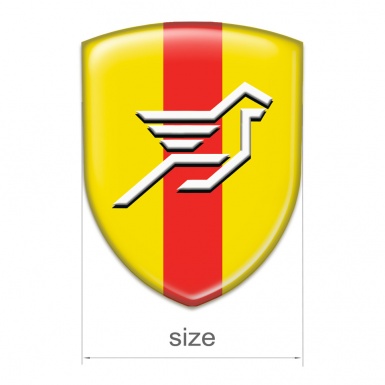 Hamann Emblem Interior Yellow with Red Band and Big Logo 