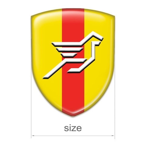 Hamann Emblem Interior Yellow with Red Band and Big Logo 