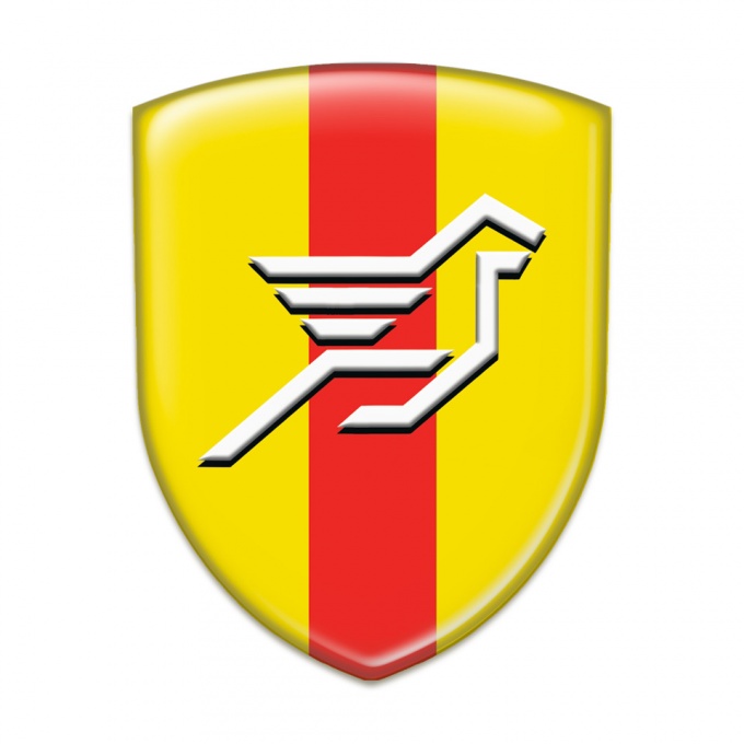 Hamann Emblem Interior Yellow with Red Band and Big Logo 