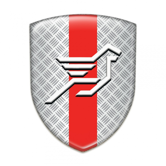 Hamann Auto Emblem Mesh Effect eith Red Band and Big Log 