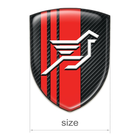 Hamann Silicone Shield Black carbon with Red Tapes Background Style 