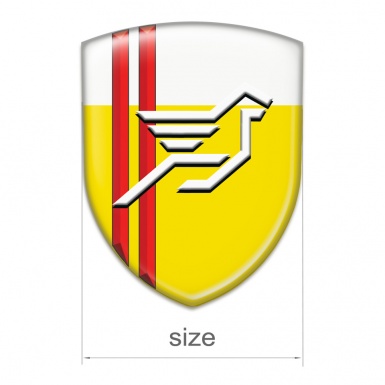 Hamann Emblem Interior Yellow White with Red stripes background Style 