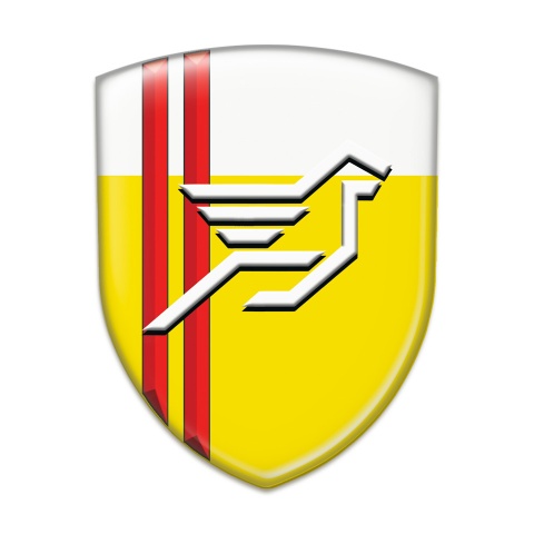 Hamann Emblem Interior Yellow White with Red stripes background Style 