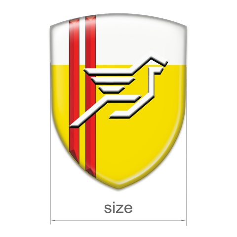 Hamann Emblem Interior Yellow White with Red stripes background Style 