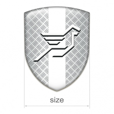 Hamann Car Accessories Badge sh Effect with White Ribbon 