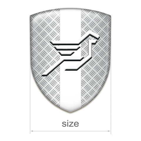 Hamann Car Accessories Badge sh Effect with White Ribbon 