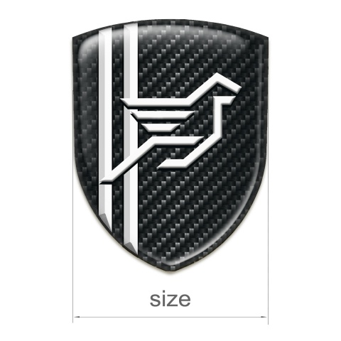 Hamann Emblem Interior Black Fibers White Lines Style 
