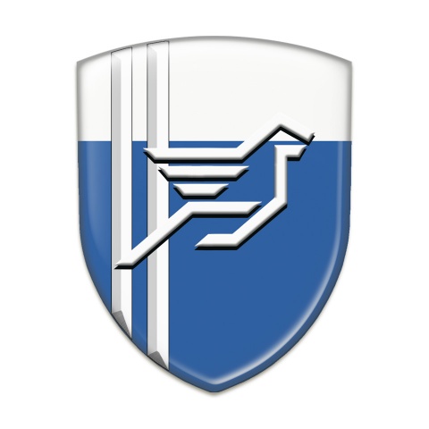 Hamann Silicone Shield Blue White with White Lines Style 