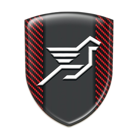 Hamann Emblem Interior Red carbon Effect 