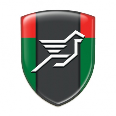 Hamann Car Accessories Badge Green Red Print 