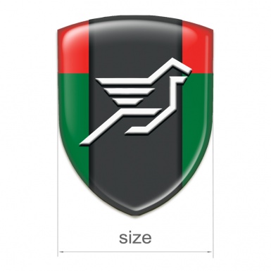 Hamann Car Accessories Badge Green Red Print 