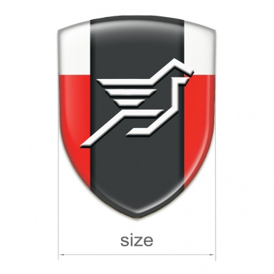 Hamann Car Interior Badge Red White Print 