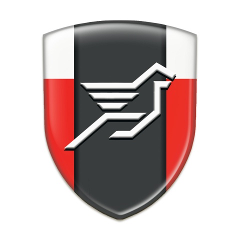 Hamann Car Interior Badge Red White Print 