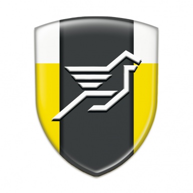 Hamann Silicone Badge Yellow White Print 
