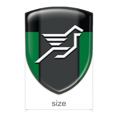 Hamann Auto Emblem Green Black Print 