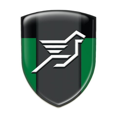 Hamann Auto Emblem Green Black Print 