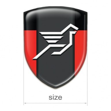Hamann Emblem Badge Logo Red Black Print 