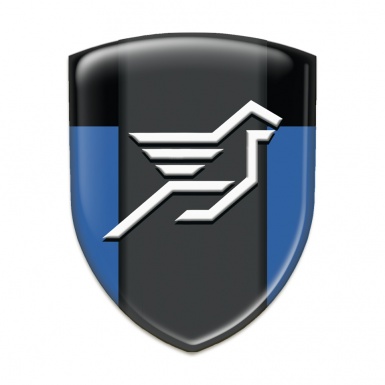 Hamann Logo Emblem Blue Black Print 