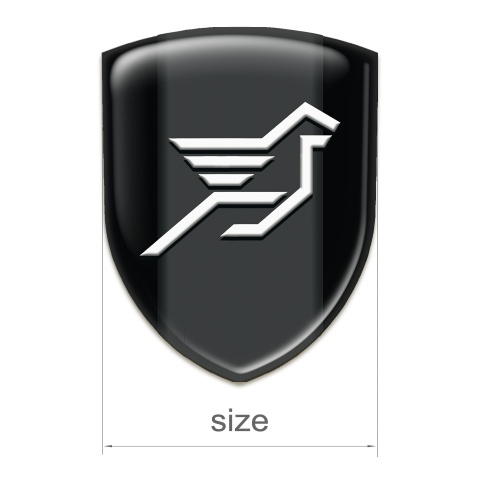 Hamann Domed Emblem High Quality Black Print 