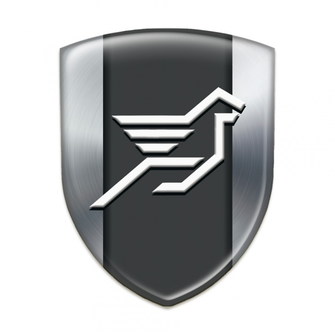Hamann Silicone Emblem Premium Quality Silver Print 