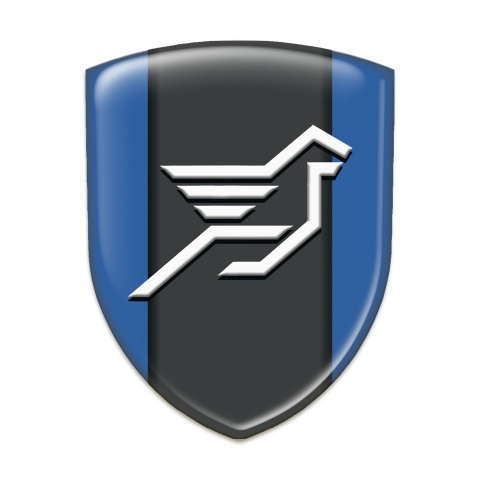 Hamann Car Accessories Badge High End Blue Print 