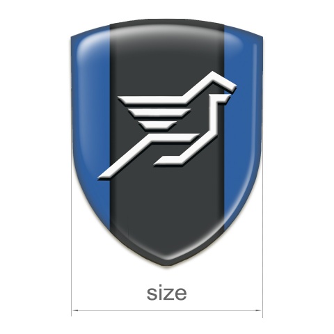 Hamann Car Accessories Badge High End Blue Print 